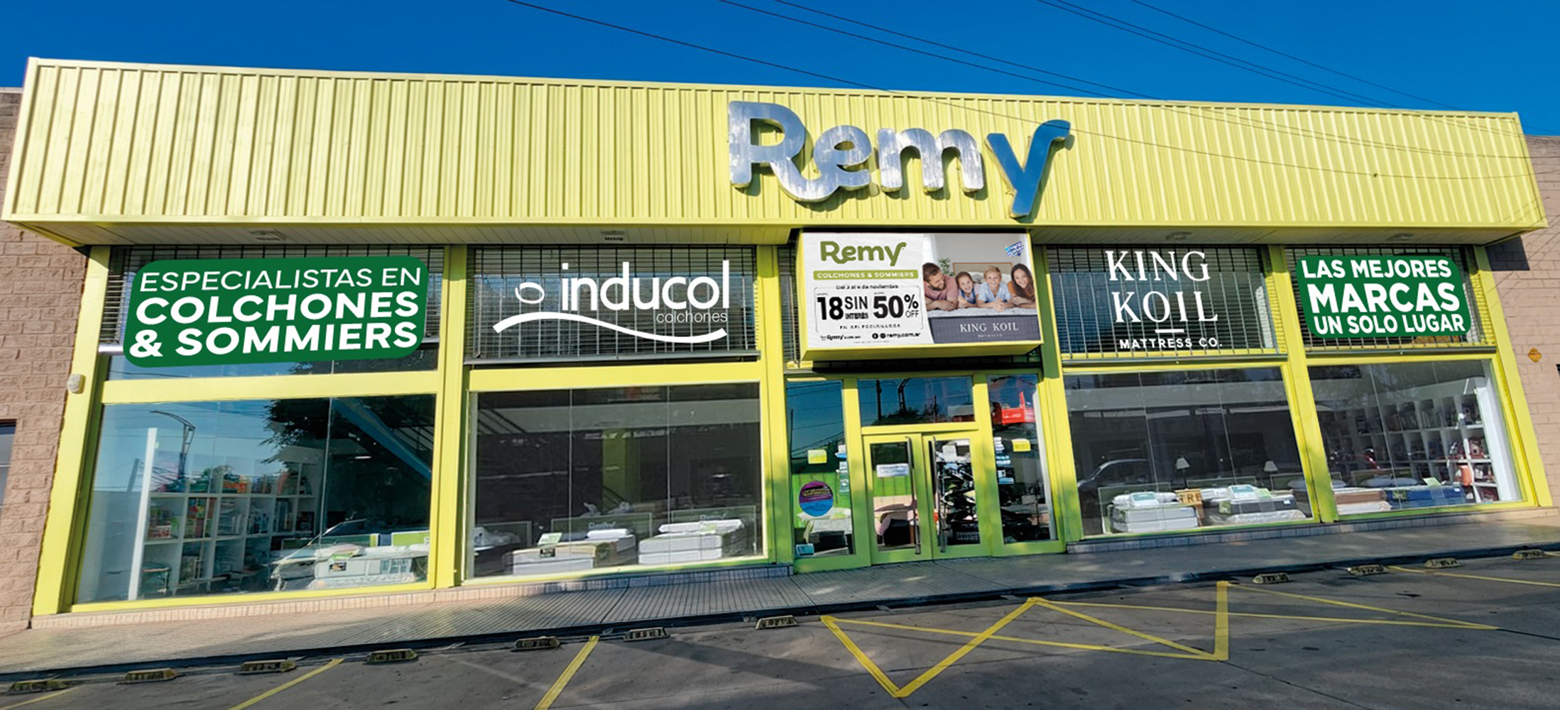 Cyber Monday en Remy: hasta 50% OFF, 18 cuotas sin interés y envío gratis para renovar tu descanso